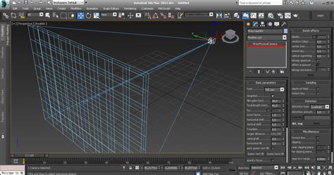 Подробная настройка камеры Vray в 3D Max