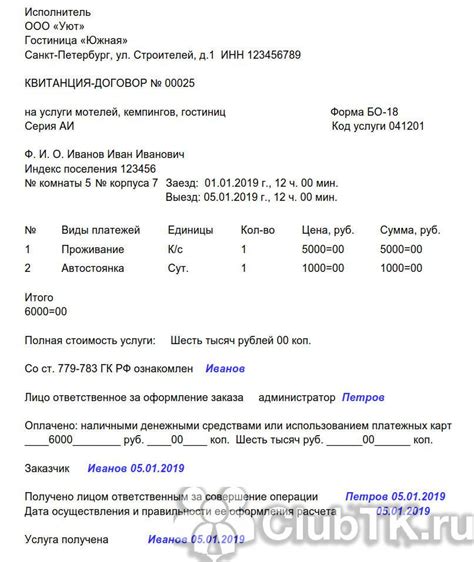 Подробности о проживании в командировке