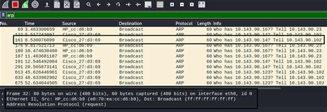 Подробный гайд по изучению ARP запросов в Wireshark