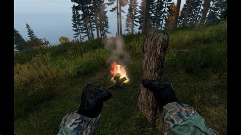 Подробный гайд по разведению костра в Dayz Standalone без спичек