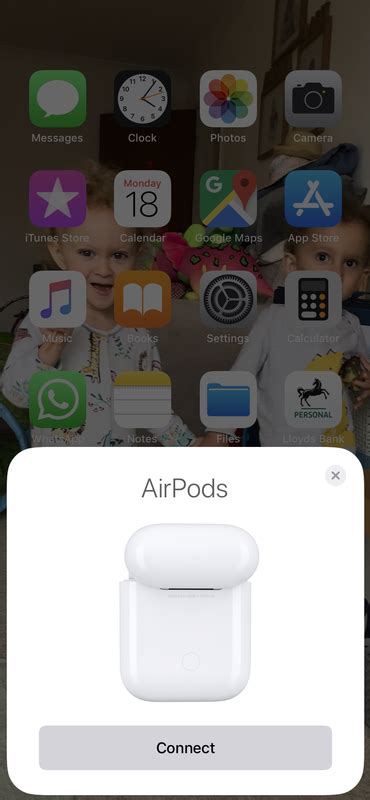 Подтвердите отключение AirPods от смартфона