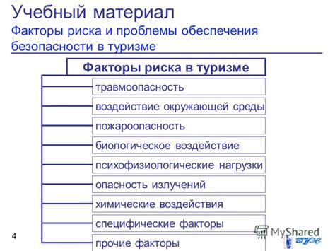 Пожароопасность и травмоопасность