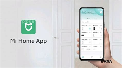 Поиск приложения Mi Home