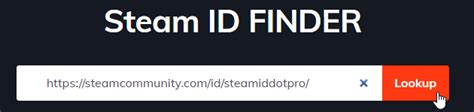 Поиск своего Steam ID в приложении