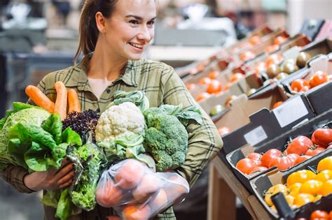 Покупка свежих продуктов