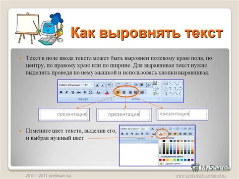 Полезные советы для установки выравнивания текста по левому краю