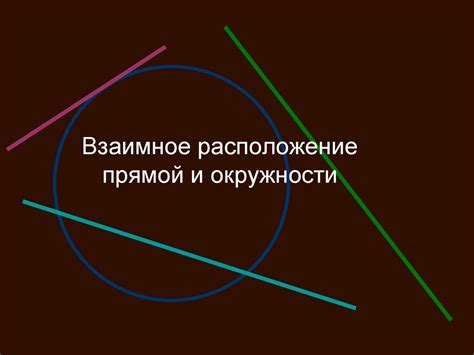 Положение точки внутри окружности: примеры и объяснение