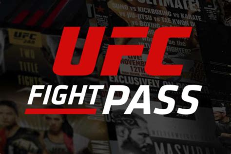 Получение доступа к UFC Fight Pass