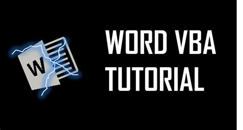 Польза использования VBA в Word