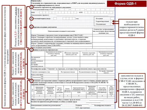 Понятие ОДВ 1 и его роль в процессе подсчета стажа