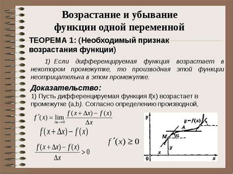 Понятие касательной