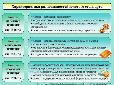 Последствия краха золотого стандарта