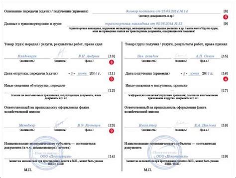 Последствия незаполнения УПД строки 10