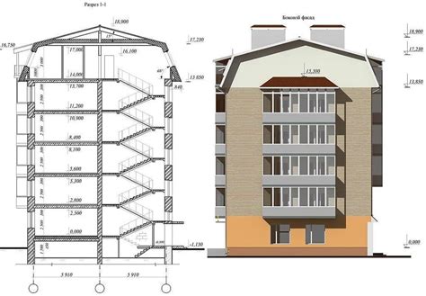 Построение основного здания магазина