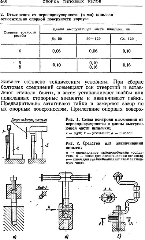 Построение основной части шпильки