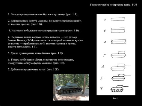 Построение основы танка