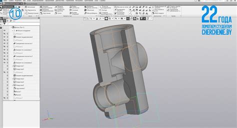 Построение уголка в Компасе 3D