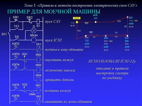 Построение электрической схемы педали