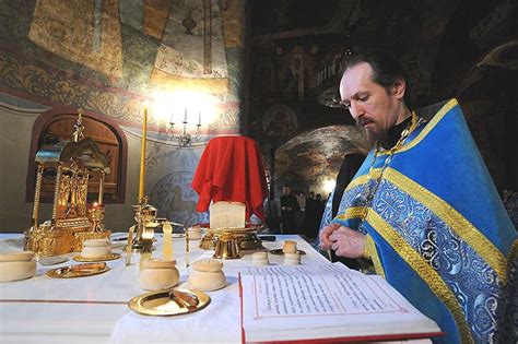 Пост и распорядок дня священника