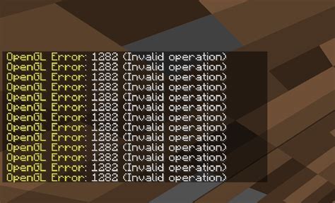 Почему возникают ошибки OpenGL