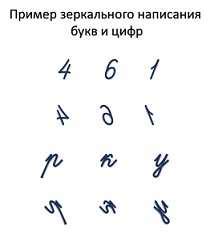 Почему дети пишут буквы в зеркальном отражении?