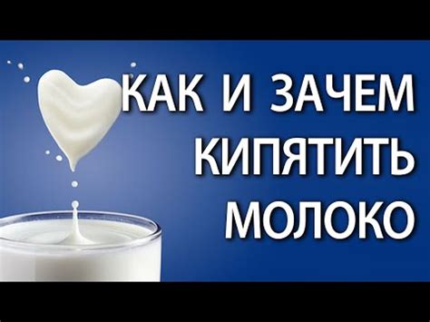 Почему необходимо кипятить молоко?