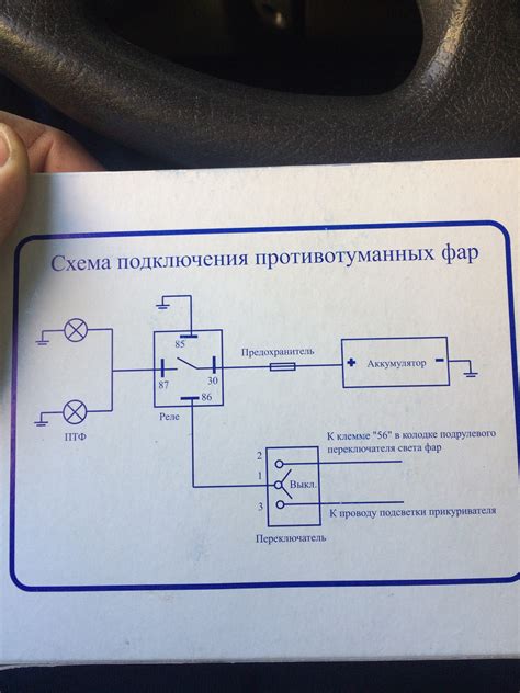 Почему нужно подключать противотуманные фары через реле