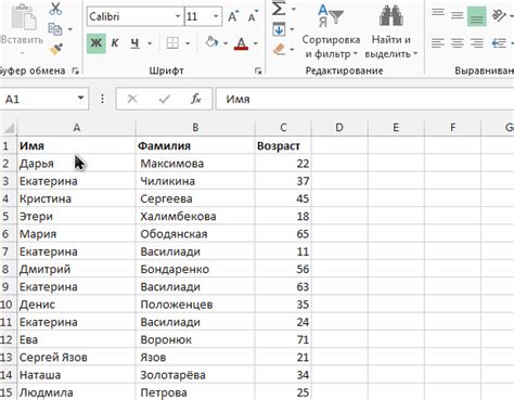 Почему нужно сортировать фамилии в Excel по алфавиту