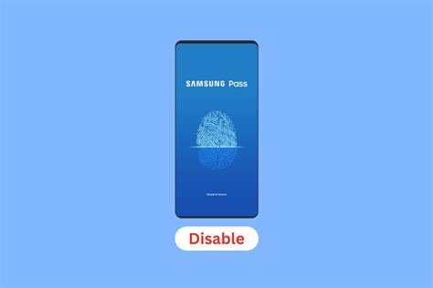 Почему отключение Samsung Pass может быть необходимо