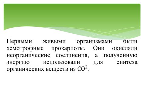 Почему прокариоты стали первыми формами жизни на Земле