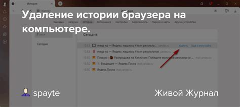 Почему удаление истории браузера важно