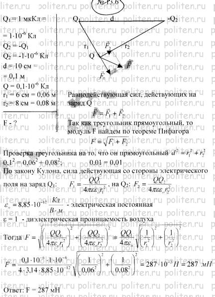 Почему q1 равно q2 в физике?