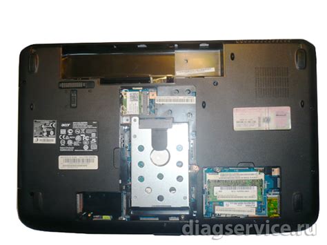 Пошаговая инструкция по разборке ноутбука Acer Aspire 5560