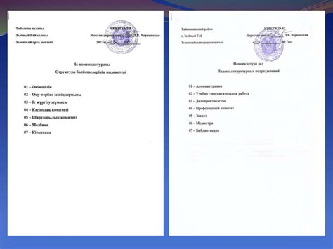 Правила оформления документов