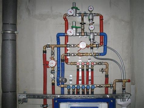 Правильная разводка трубопроводов
