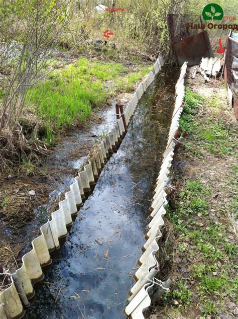 Правильное обустройство водоотводных канав