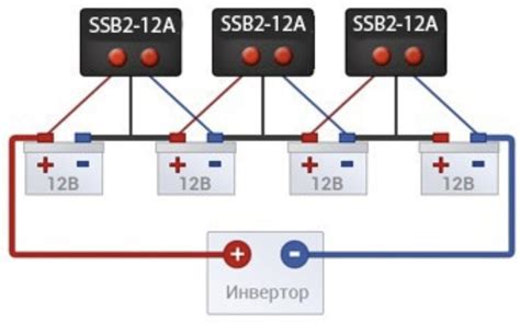 Правильное подключение аккумуляторов на 24 вольта