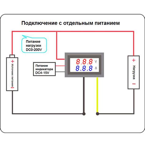 Правильное подключение вольтметра