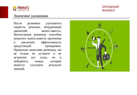 Правильный выбор времени для разминки обеспечивает эффективность занятий