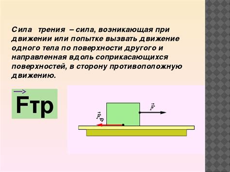 Практическое применение силы трения