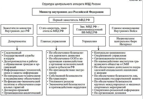 Предназначение и функции конфигурации МВД