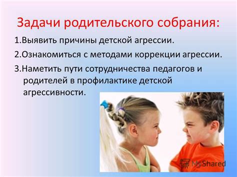 Предупреждение и разрешение агрессии к ребенку: роли родителей и педагогов