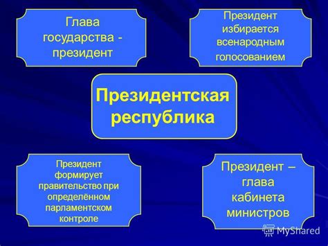 Президентская республика: полномочия и роль главы государства