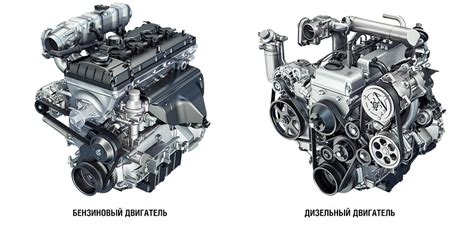 Преимущества бензиновых двигателей