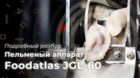 Преимущества использования пельменного аппарата JGL 60