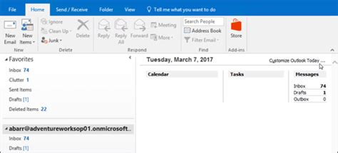 Преимущества использования Outlook в качестве главной страницы