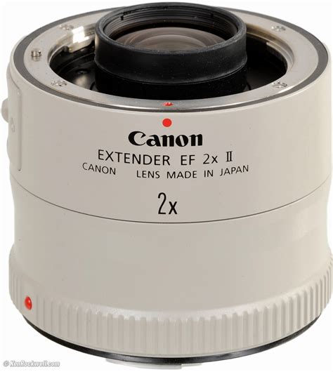 Преимущества использования extender canon