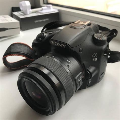 Преимущества и особенности фотокамеры Sony A58