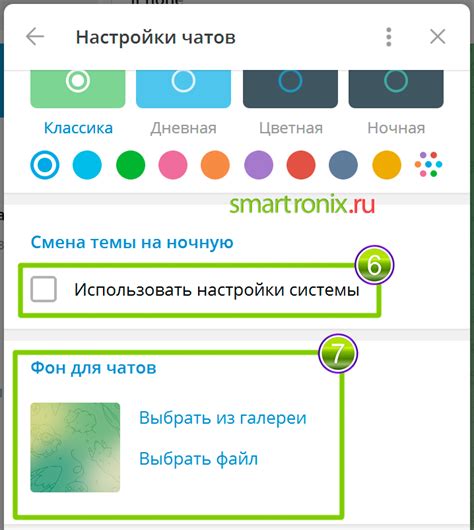 Преимущества настройки собственной темы в Telegram