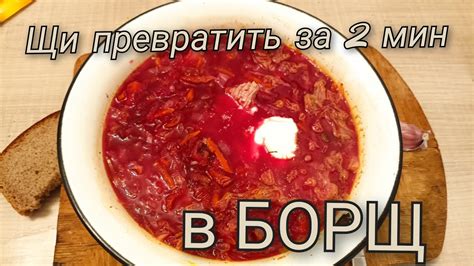 Преимущества некрасного борща